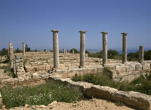 Ruins of the temple of Apollo-Hylates (God of Woodland), Cyprus, Europe