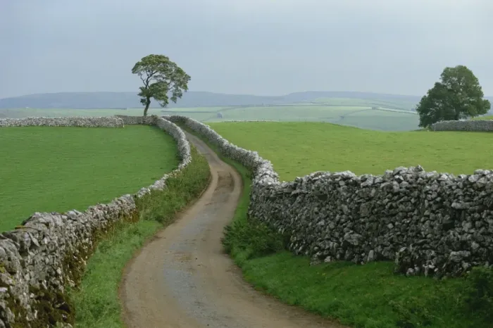 Framed Print : Rural landscape and road, Yorkshire, England, United Kingdom, Europe Framed Print : Rural landscape and road, Yorkshire, England, United Kingdom, Europe