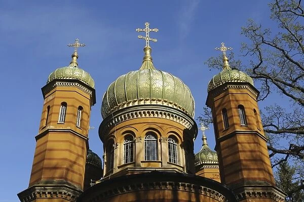 Russian Orthodox Chapel, built 1860 to 1862 for Grand Duchess Maria Palovna, in Weimar