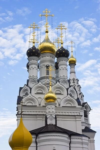 Russian Orthodox Church in Bagrationovsk, Kaliningrad, Russia, Europe