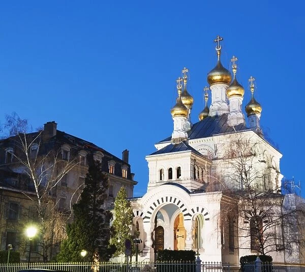 Russian Orthodox church, Geneva, Switzerland, Europe