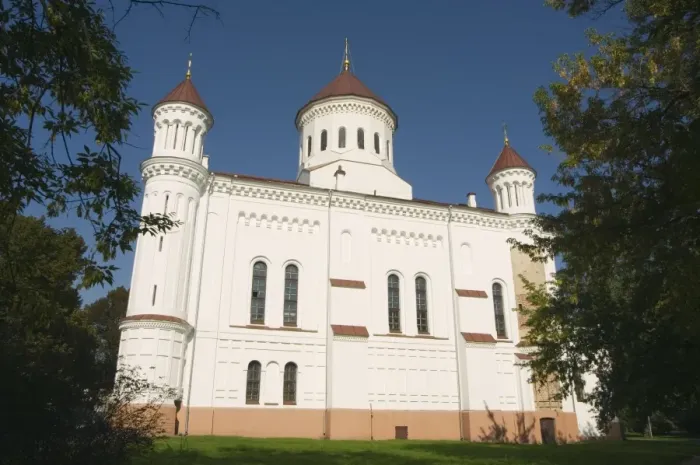 Framed Print : Russian Orthodox church of the Holy Mother of God