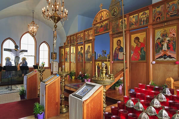 Russian Orthodox Church, Kodiak, Alaska, United States of America, North America