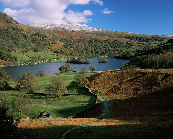Rydal Water, Lake District National Park, Cumbria, England, United Kingdom, Europe
