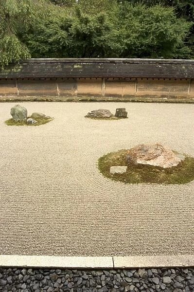 Ryoanji temple rock garden