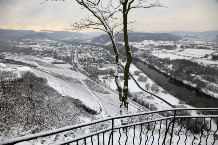 Framed Print : Saar Valley near Wiltingen in winter, Rhineland-Palatinate, Germany, Europe Framed Print : Saar Valley near Wiltingen in winter, Rhineland-Palatinate, Germany, Europe