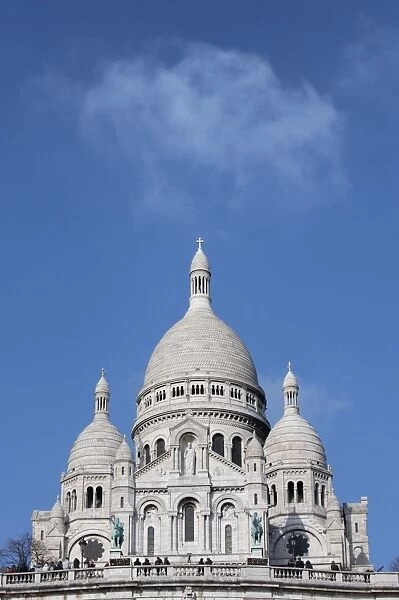 Sacre Coeur Basilica, Montmartre, Paris, France, Europe