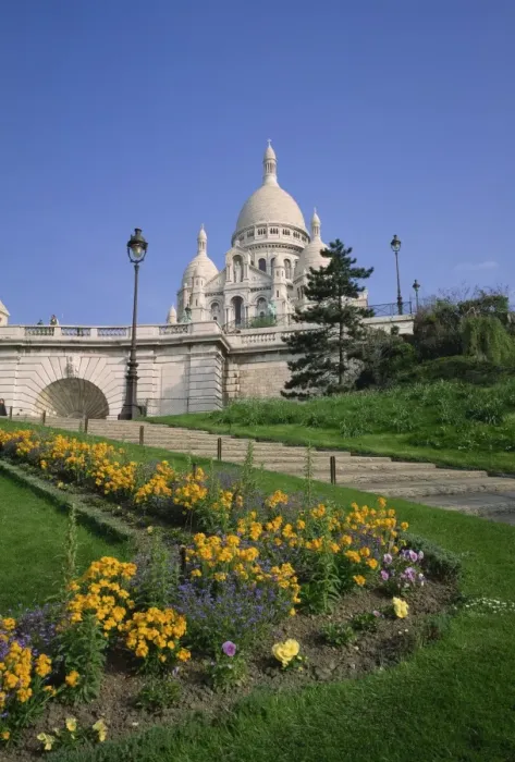 Framed Print : Sacre Coeur, Montmartre, Paris, France, Europe Framed Print : Sacre Coeur, Montmartre, Paris, France, Europe