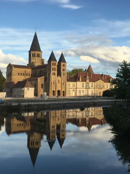 Framed Print : Sacred Heart Basilica, reflected in the Bourbince River, Paray-le-Monial, Saone-et-Loire, Bourgogne-Franche-Comte, France, Europe Framed Print : Sacred Heart Basilica, reflected in the Bourbince River, Paray-le-Monial, Saone-et-Loire, Bourgogne-Franche-Comte, France, Europe