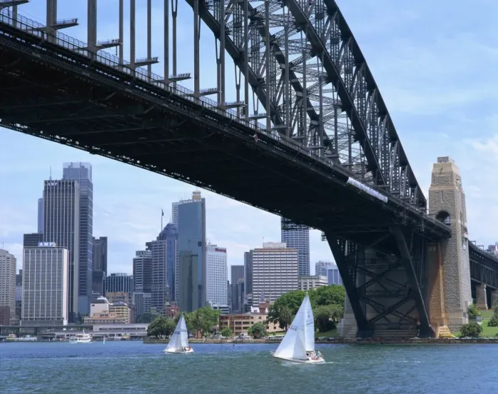 Framed Print : Sailing boats below Sydney Harbour Bridge, Sydney, New South Wales, Australia, Pacific Framed Print : Sailing boats below Sydney Harbour Bridge, Sydney, New South Wales, Australia, Pacific