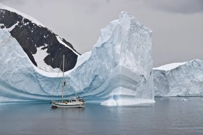 Framed Print : Sailing yacht and iceberg, Errera Channel, Antarctic Peninsula, Antarctica, Polar Regions Framed Print : Sailing yacht and iceberg, Errera Channel, Antarctic Peninsula, Antarctica, Polar Regions