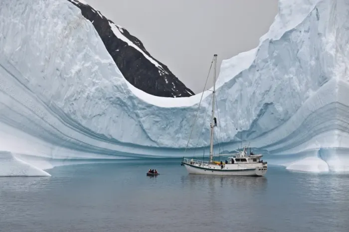 Framed Print : Sailing yacht and iceberg, Errera Channel, Antarctic Peninsula, Antarctica, Polar Regions Framed Print : Sailing yacht and iceberg, Errera Channel, Antarctic Peninsula, Antarctica, Polar Regions
