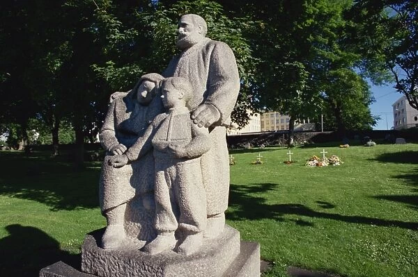 Sailors monument, Alesund, Norway, Scandinavia, Europe