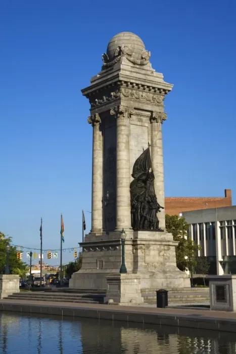 Framed Print : Sailors and Soldiers Monument, Clinton Square, Syracuse, New York State Framed Print : Sailors and Soldiers Monument, Clinton Square, Syracuse, New York State