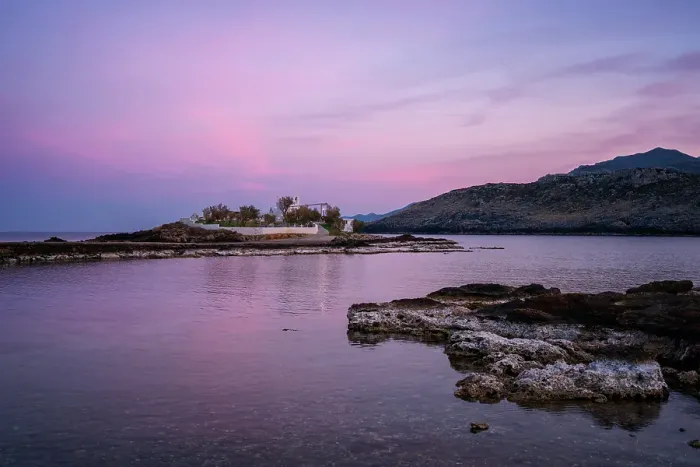 Framed Print : Saint Fokas Orthodox chapel on the coast of Greece at sunset, Peloponnese, Greece Framed Print : Saint Fokas Orthodox chapel on the coast of Greece at sunset, Peloponnese, Greece