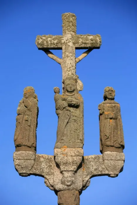 Framed Print : Saint Guenole calvary, St. Guenole, Finistere, Brittany, France, Europe Framed Print : Saint Guenole calvary, St. Guenole, Finistere, Brittany, France, Europe