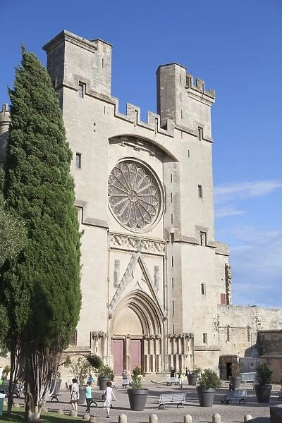Saint Nazaire Cathedral, Beziers, Herault, Languedoc-Roussillon, France, Europe