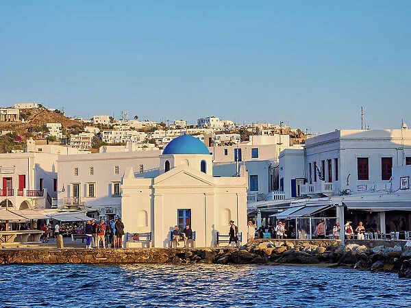 Saint Nikolaos of Kadena Holy Orthodox Church, Chora, Mykonos Town, Mykonos Island, Cyclades, Greek Islands, Greece, Europe