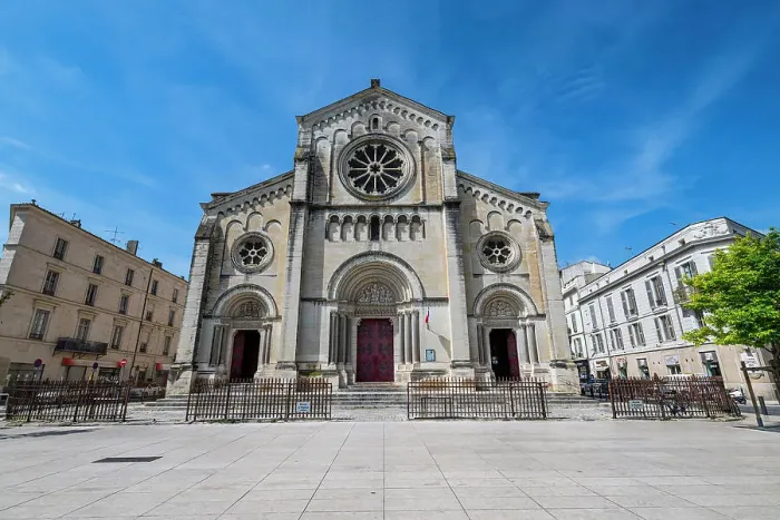 Framed Print : Saint Paul church, Nimes, Gard, Occitania, France, Europe Framed Print : Saint Paul church, Nimes, Gard, Occitania, France, Europe