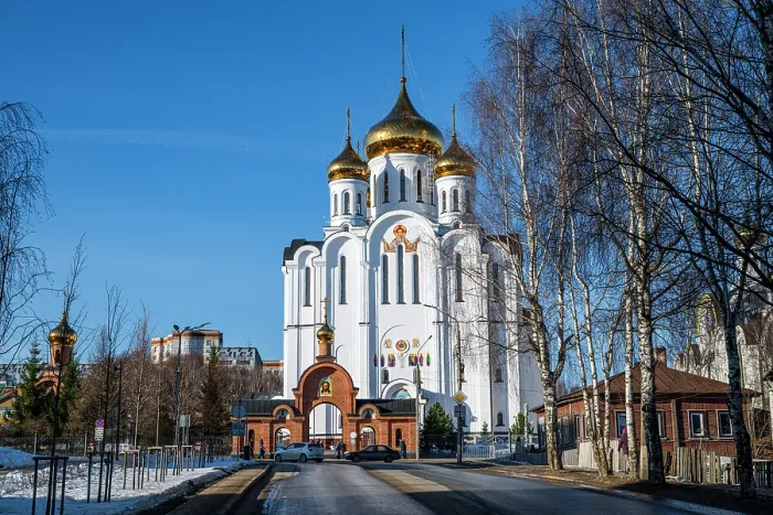 Framed Print : Saint Stephen of Perm Orthodox cathedral, Syktyvkar, Komi Republic, Russia Framed Print : Saint Stephen of Perm Orthodox cathedral, Syktyvkar, Komi Republic, Russia