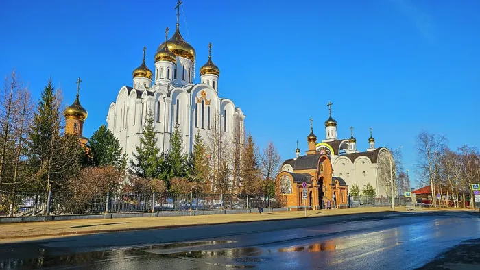 Framed Print : Saint Stephen of Perm Orthodox cathedral, Syktyvkar, Komi Republic, Russia Framed Print : Saint Stephen of Perm Orthodox cathedral, Syktyvkar, Komi Republic, Russia