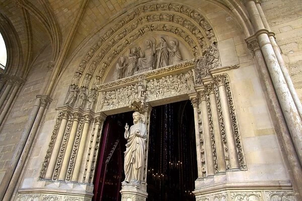 Sainte-Chapelle exterior detail, Paris, France, Europe