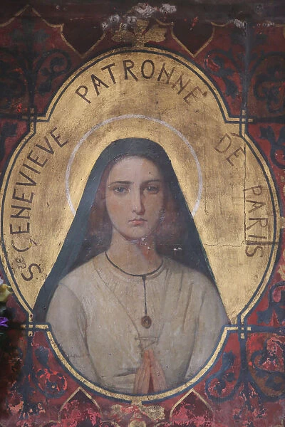 Sainte Genevieve de Paris, St. Germain l Auxerrois church, Paris, France, Europe