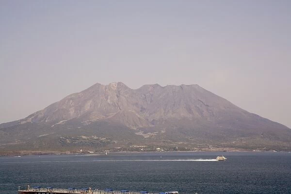 Sakurajima volcano, Kagoshima, Kyushu, Japan, Asia