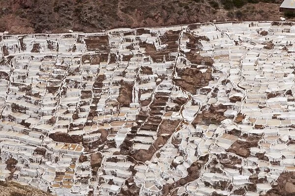 Salinas De Maras (salt ponds), Cuzco, Peru, South America