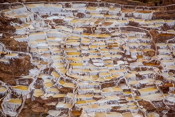 Salineras de Maras, Maras Salt Flats, Sacred Valley, Peru, South America