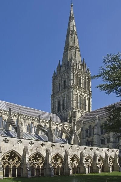 Salisbury Cathedral, Wiltshire, England, United Kingdom, Europe