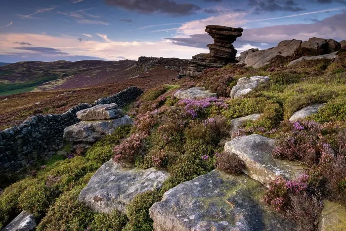 Framed Print : The Salt Cellar rock formation in summer, Derwent Edge, Peak District National Park, Derbyshire, England, United Kingdom, Europe Framed Print : The Salt Cellar rock formation in summer, Derwent Edge, Peak District National Park, Derbyshire, England, United Kingdom, Europe