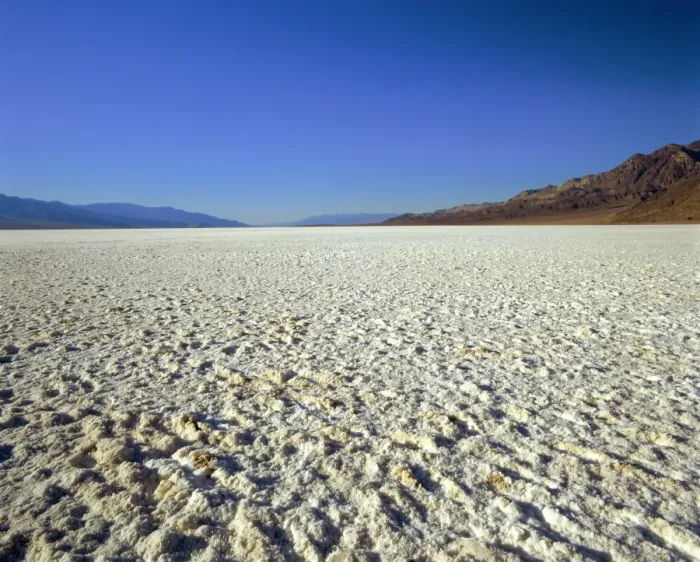 Framed Print : Salt Flats at Badwater Framed Print : Salt Flats at Badwater