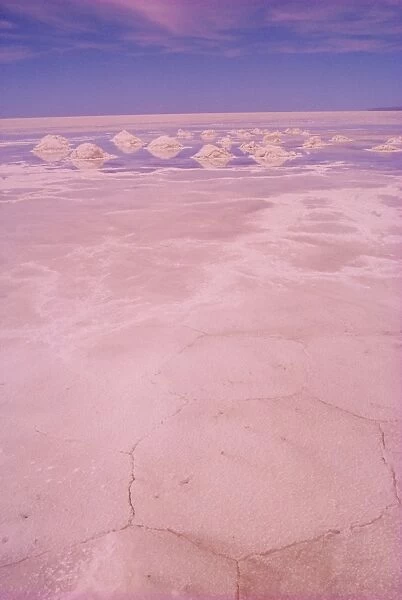 Salt lakes, Salar de Uyuni, Bolivia, South America