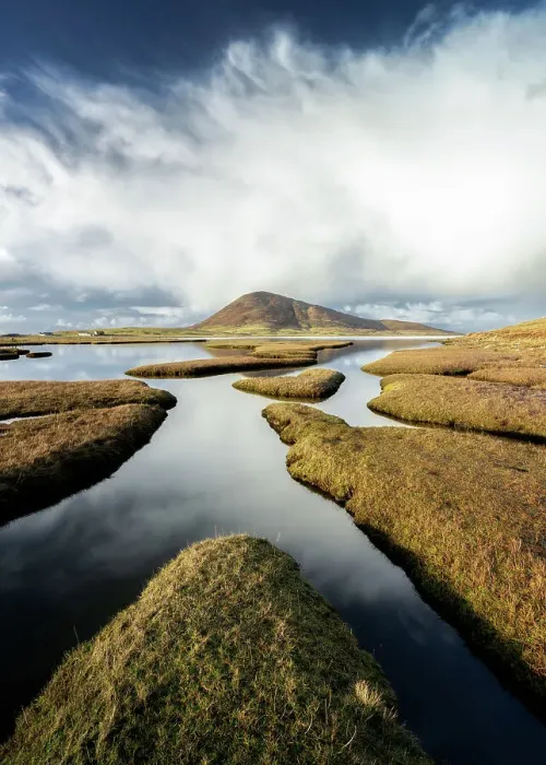 Framed Print : Salt marshes at Northton, Isle of Harris, Outer Hebrides, Scotland, UK, Europe Framed Print : Salt marshes at Northton, Isle of Harris, Outer Hebrides, Scotland, UK, Europe
