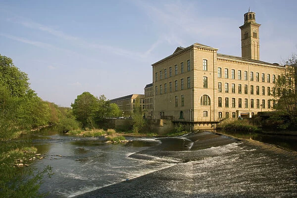 Salts Mill, UNESCO World Heritage Site, Saltaire, near Bradford, Yorkshire