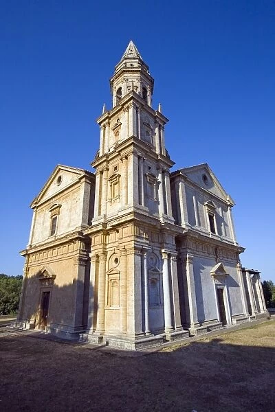 San Biagio church, Montepulciano, Val d Orcia, Tuscany, Italy, Europe