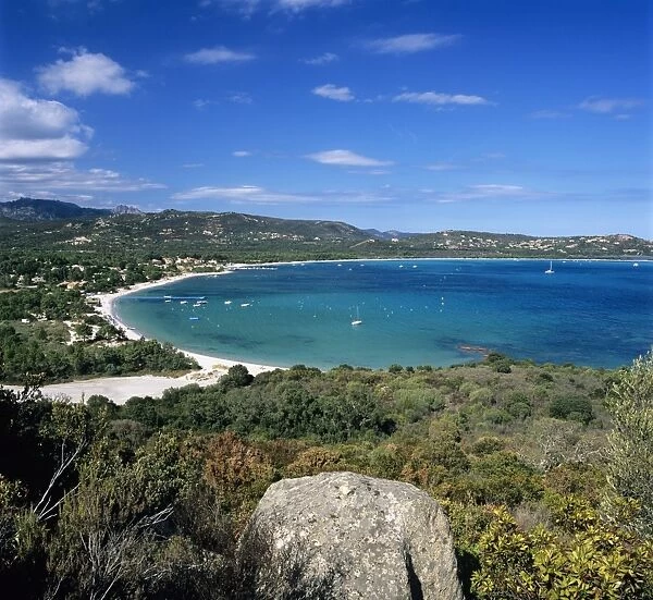 San Ciprianu beach, near Porto Vecchio, South East Corsica, Corsica, France, Mediterranean, Europe