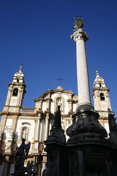 San Domenico church, Palermo, Sicily, Italy, Europe