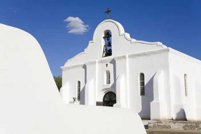 Framed Print : San Elizario Mission, El Paso, Texas, United States of America, North America Framed Print : San Elizario Mission, El Paso, Texas, United States of America, North America