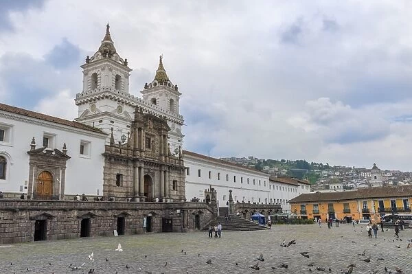 San Francisco Church and Convent, Quito, UNESCO World Heritage Site, Pichincha Province, Ecuador, South America