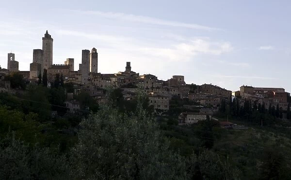 San Gimignano skyline, Tuscany, Italy, Europe