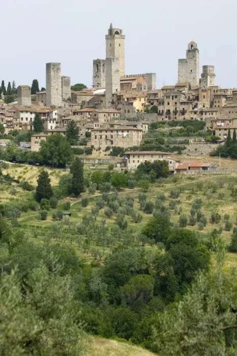 Framed Print : San Gimignano, Tuscany, Italy, Europe