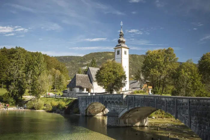 Framed Print : San Giovanni Church, Lake Bohinj, Triglav National Park, Upper Carniola, Slovenia, Europe Framed Print : San Giovanni Church, Lake Bohinj, Triglav National Park, Upper Carniola, Slovenia, Europe