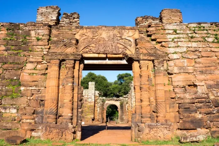 Framed Print : San Ignacio Jesuit Mission of the Guarani Indians, UNESCO World Heritage Site, Argentina