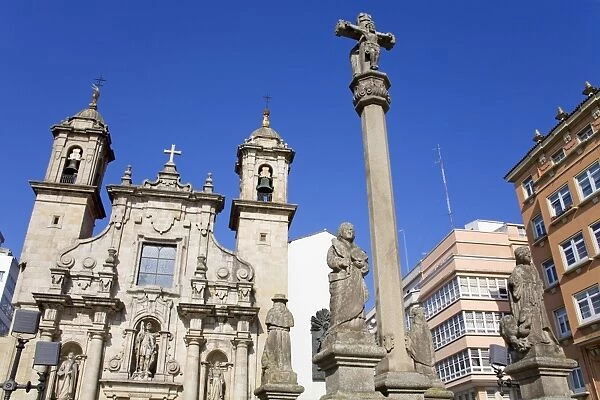 San Jorge Church, La Coruna City, Galicia, Spain, Europe