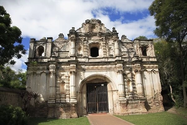 San Jose el Viejo, chapel facade, colonial ruins, Antigua, UNESCO World Heritage Site