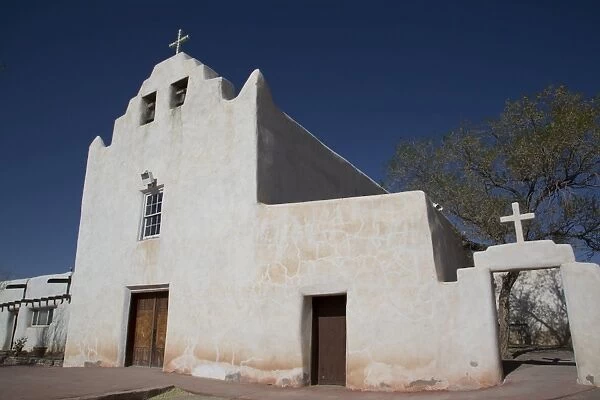 San Jose de la Laguna Mission and Convento, constructed between 1699 and 1701, Laguna Pueblo, New Mexico, United States of America, North America