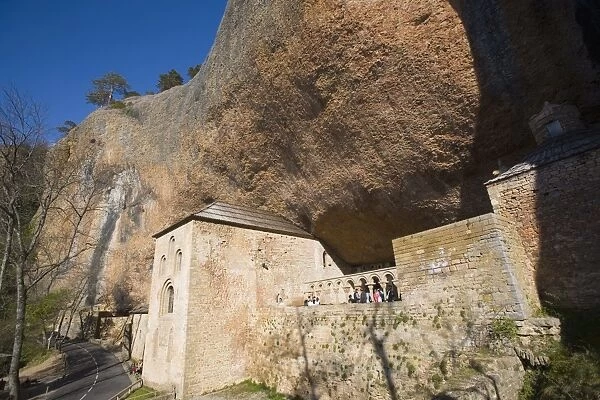 San Juan de la Pena monastery, Jaca, Aragon, Spain, Europe