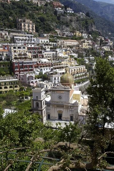 San Luca church in the village of Praiano, Amalfi Coast, UNESCO World Heritage Site